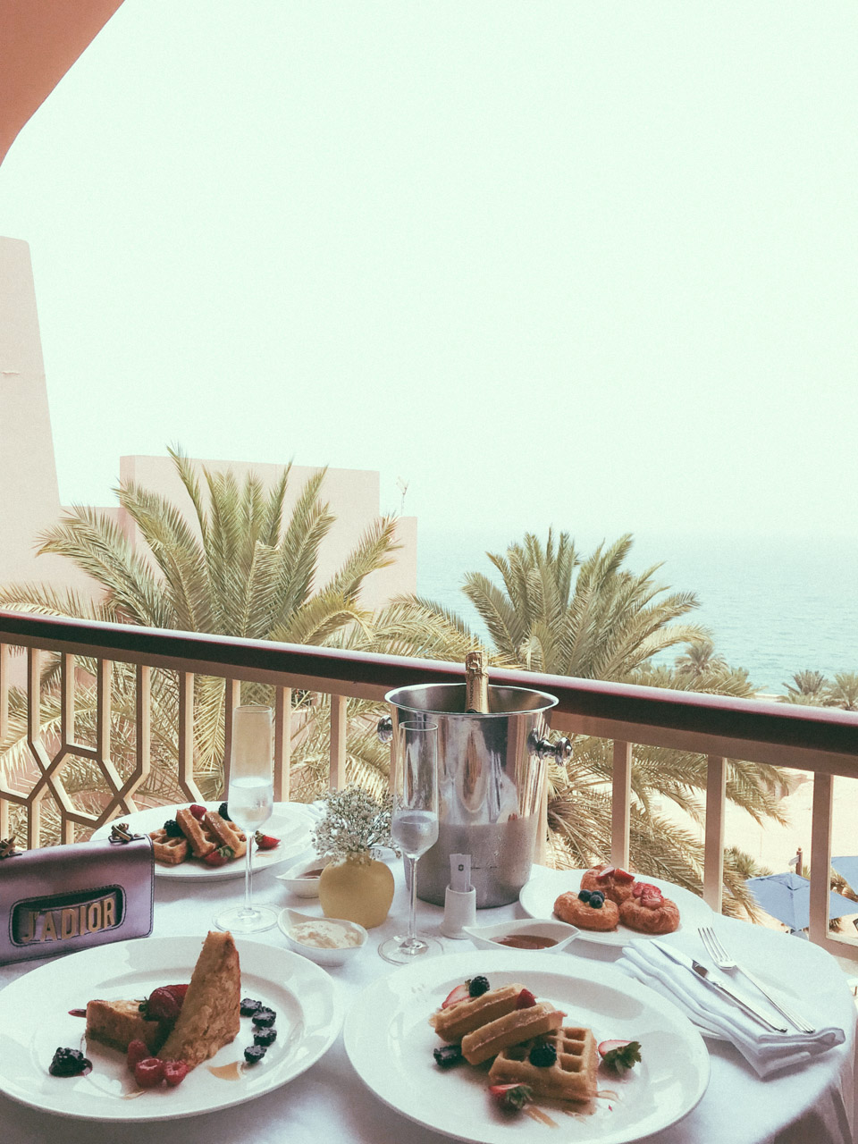 Luxury Breakfast with a view